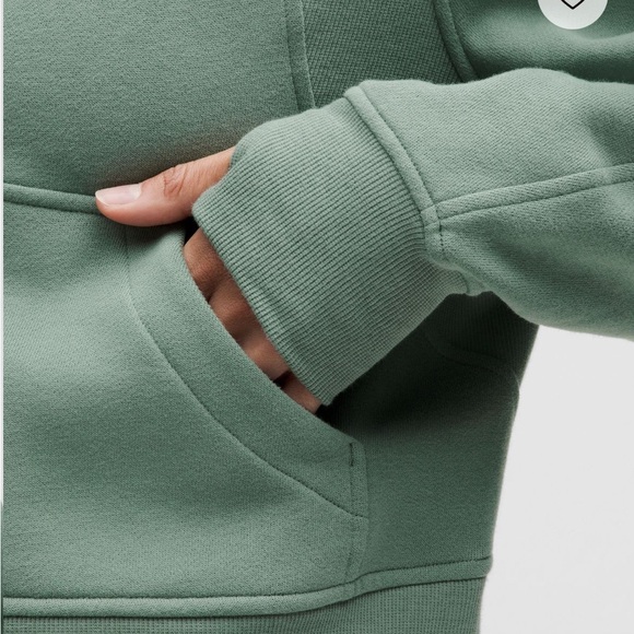 lululemon scuba oversized half zip 
Crater Blue /gold zip - Picture 5 of 9